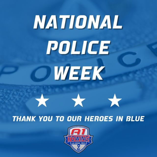 🚔 This National Police Week, we salute the brave men and women in blue who keep our communities safe. Thank you for your dedication and courage! We're proud to support our local law enforcement officers. Stay safe out there! 🚨💙