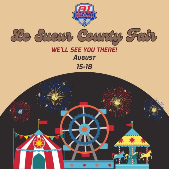 🎡 Join us at the Le Sueur County Fair from August 15-18! 🎉

Our team will be there, ready to say hello to our amazing community. We can't wait to see you all there!

📅 Mark your calendars and visit https://www.lesueurcountyfair.org/ for more info on all the fun events planned.