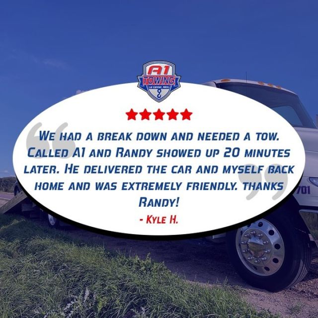💫 5 Stars! We appreciate your awesome reviews. Providing top-notch towing service is our priority!