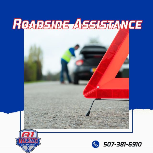 Stuck on the side of the road? Don't stress! Our roadside assistance team is here to save the day. 🚗💨